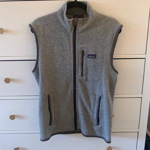 Mens Patagonia grey better sweater vest